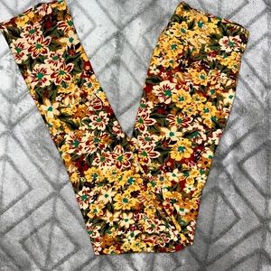 Kids LulaRoe Floral Leggings